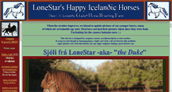 Desktop Screenshot of icelandichorse.us