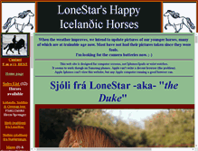 Tablet Screenshot of icelandichorse.us